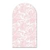 KONPON Pink Small Flowers Arched Backdrop Cover Pink Bow Stretchy Arched Stand Cover for Coquette Girls Birthday Party Decorations (No Stand!) view 1