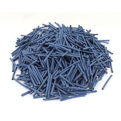 1000Pcs Assortment 2.5mm/3mm Dia 2:1 Heat Shrink Tube Sleeving Wrap Wire