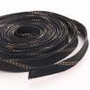 10M Cable Protection Sleeve 25mm Black&Gold Tight Braided PET Expandable Sleeve Wire Gland view 3