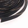 10M Cable Protection Sleeve 25mm Black&Gold Tight Braided PET Expandable Sleeve Wire Gland view 4