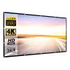 Foldable Anti-Crease Movie Screen, 16:9 HD, Portable Projector Screen for Outdoor Travel, Camping, Backyard Movie Nights(120inch 16:9) view 1
