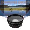 49mm 0.45X Wide Angle Lens,with Macro Photography,Enhanced Shooting Magnification,Compatible with All 49mm DSLR Camera Lenses +Lens Cleaning Cloth *1pcs view 4