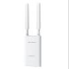 BrosTrend AC1200 Outdoor Access Point Long Range, IP65 Weatherproof Gigabit WiFi Access Point, Dual Band 5GHz + 2.4G, PoE Powered, with Passive PoE Injector, Universal Compatible, WAP for Yard Farm RV view 1