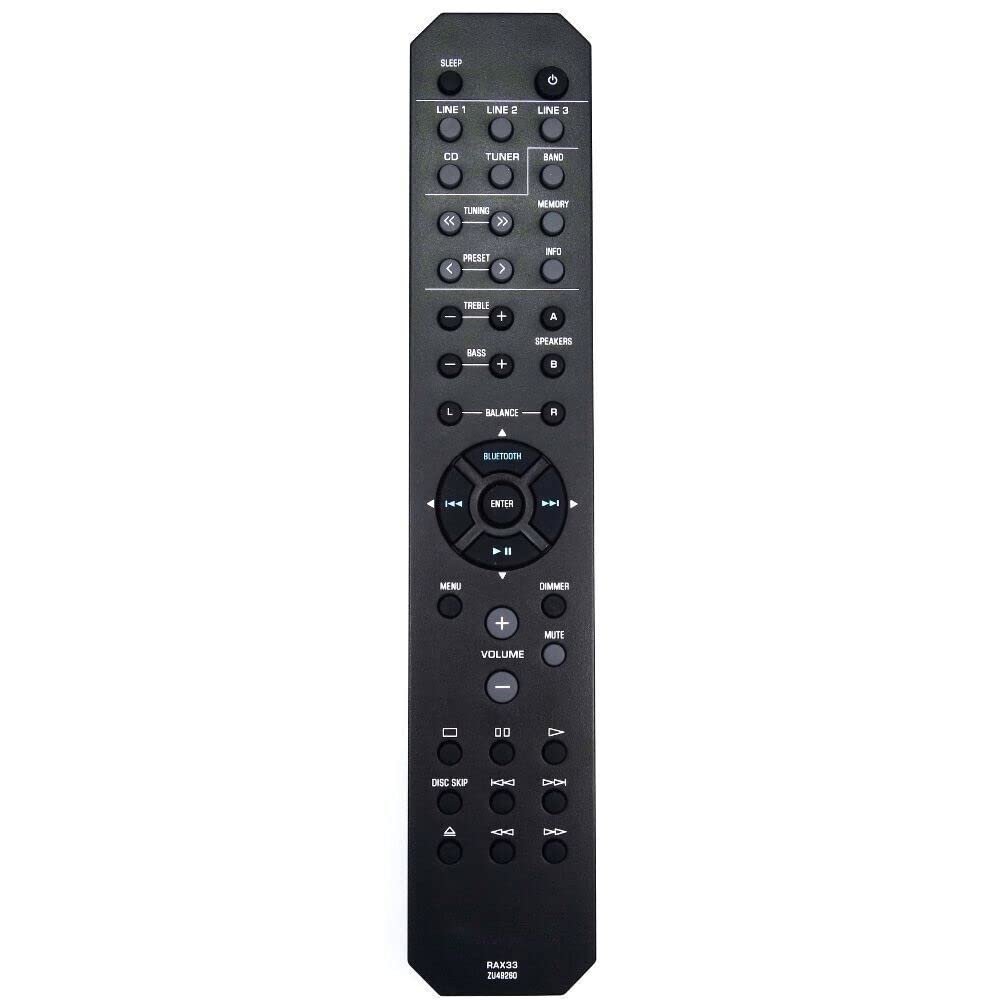 XINFUTE New RAX33 ZU49260 fit for Yamaha Natural Sound Stereo Receiver Remote R-S202 RS202BL