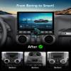 10" QLED Car Stereo for Jeep Wrangler JK (2007-2018) & Dodge Ram 1500 (2009-2012) Wireless CarPlay Android Auto Radio with Physical Volume Knob Keybutton 4G RAM+64GB ROM Android 13.0 view 3