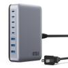 USB C Charger 415W USB C Charger Block, 8-Ports GaN IV Fast Charging Station Hub, Dual PD 100W Laptop Charger Adapter,for MacBook Pro/Air/iPad/iPhone16/15/14/Apple Watch/DELL/Samsung for Home Office view 1