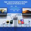 USB C Charger 415W USB C Charger Block, 8-Ports GaN IV Fast Charging Station Hub, Dual PD 100W Laptop Charger Adapter,for MacBook Pro/Air/iPad/iPhone16/15/14/Apple Watch/DELL/Samsung for Home Office view 2