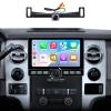 10" QLED Car Stereo for Ford F150 (2009-2012) - Wireless CarPlay & Android Auto, Android 13.0 (4G+64G) with Physical Volume Knob Keybutton, 5G WiFi, 1080P Backup Camera, Plug-and-Play view 1