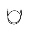 ACGTUY 1pc USB Male to Stereo 3.5mm Male Car AUX Output Cable Headphone Connector Adapter Line 40cm view 1