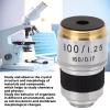 100X Microscope Objective RMS Size Fall Professional Objective Lens Replacement view 2