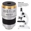 100X Microscope Objective RMS Size Fall Professional Objective Lens Replacement view 3