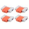4Pcs 1P Protective Device DIN Rail Mounting SPD House Arrester Protector AC 420V RMU1C20/40/60 (Imax: 20kA) view 4