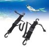 2 Pack Scuba Diving Lanyard, Spring Coil Nylon Rope, Scuba Diving Lanyard, Nylon Rope with Quick Release Buckle, Heavy Duty Stainless Steel Spring Coiled Lanyard, for Camera and view 3