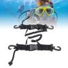 2 Pack Scuba Diving Lanyard, Spring Coil Nylon Rope, Scuba Diving Lanyard, Nylon Rope with Quick Release Buckle, Heavy Duty Stainless Steel Spring Coiled Lanyard, for Camera and view 4