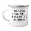 Amateur Radio Enthusiast Gifts: Inspirational Camping Mug for Adventurers - 'Amateur Radio Isn't A Hobby. It's A Calling.' - Perfect Valentine's Day Unique Gifts for Radio Operators view 1