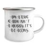 Amateur Radio Enthusiast Gifts: Inspirational Camping Mug for Adventurers - 'Amateur Radio Isn't A Hobby. It's A Calling.' - Perfect Valentine's Day Unique Gifts for Radio Operators view 2