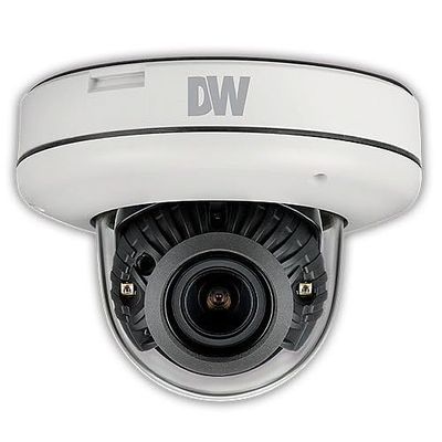 Digital Watchdog MEGApix IVA 5MP Low-Profile IR Vandal Dome Camera, 2.7-13.5mm Varifocal Lens, White (DWC-MV85WIATW)