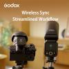 GODOX V100 S GODOX Flash for Sony  Global Shutter,Touchscreen Control,100W TTL Camera Flash GODOXV1 for Sony Upgraded,70 Full Power Consecutive Flashes, Camera Flash for a7iii etc view 4