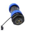 BHUPWZE SP28 Waterproof Connector 2/3/4/5/6/7/9/10/12/14/16/19/22/24/26Pin IP68 Corrugated Pipe Threaded Socket(26P) view 2