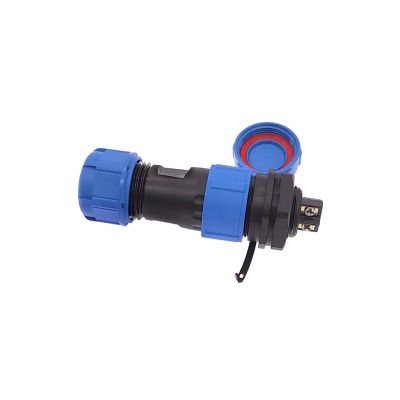 BHUPWZE Welding/Waterproof Plug Socket IP68 SP17 Cable Connector 2pin 3pin Male Female Screw Connection(SL17-3D)