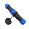 BHUPWZE SP20 Straight Waterproof Connector 2/3/4/5/6/7/8/9/10/12/14Pin IP68 Industrial Cable Connector(6 pin) view 3