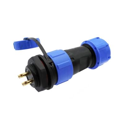 BHUPWZE SP1710 SP1712 Waterproof Connector Back Nut Plug Ip68 2 Pin Aviation Connectors Sp17 3pin 4pin 5pin 7pin 9pin(9 pin)