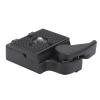 Quick Release Plate, Tripod Quick Release Plate with 3/8in to 1/4in Screw Aluminum Alloy Release Plate Adapter for SLR, Mirrorless Single, Card Camera