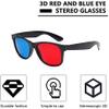 Zenarao Red-Blue 3D Glasses, 3D Viewing Glasses for Viewing 3D Movies/Games and Pictures In Red-Blue Formats, Compatible with Ordinary Computer Monitors/TVs/Projectors Etc view 3