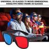 Zenarao Red-Blue 3D Glasses, 3D Viewing Glasses for Viewing 3D Movies/Games and Pictures In Red-Blue Formats, Compatible with Ordinary Computer Monitors/TVs/Projectors Etc view 4