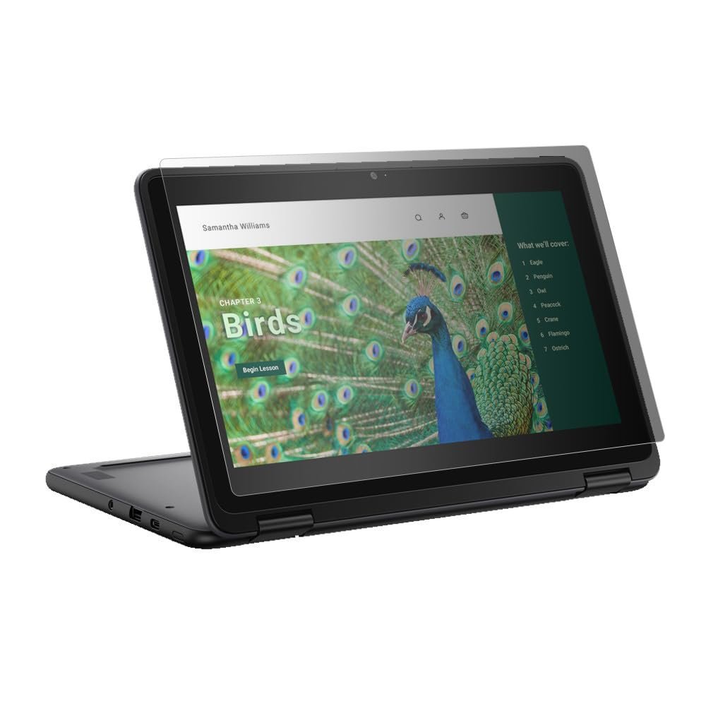 celicious Privacy 2-Way Anti-Spy Filter Screen Protector Film Compatible with Dell Chromebook 11 3120 (2-in-1)