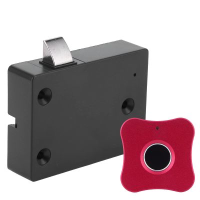 Fingerprint Door Locks, Fingerprint Door Lock with External USB Mobile Power 0.5 Seconds Aluminum Alloy Semiconductor Recognition Finger Print Lock for (Flower Shaped Aluminum