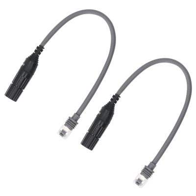 1 Pair Ethernet Adapter for Gen 3 V3, 1200Mbps High Speed SPX Male to RJ45 Adapter Female Connector for Gen 3 V3 Rectangular Satellite Cable Extension