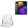 BoxWave Case Compatible with Xiaomi Pad 7 Pro - Encompass Urban Bag, Over Shoulder Messenger Straps Handle Bag Pockets - Cool Grey view 1