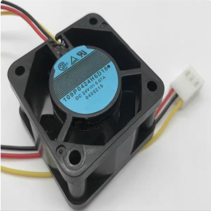 109P0424H6D18 DC24V 0.07A 40x40x20mm 3-Wire Cooling Fan