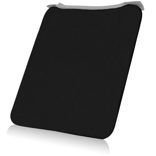 BoxWave Case Compatible with Samsung Galaxy Tab Lite (2024) - SlipSuit, Soft Slim Neoprene Pouch Protective Case Cover - Jet Black