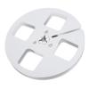 5 Inch Aluminum Alloy Sound Tape Empty Reel with 4 Hole for Studer Reel to Reel Recorder, Fits 1/4 Inch Tapes, Long Lasting, Stable, 1/4 Inch Screw Erosion (Silver) view 3