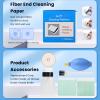 11 PCS Fiber Optic Cleaning Kit 1.25mm 2.5mm Optical Fiber Cleaning Pens Anti Static Paper for SC FC ST Connector view 4