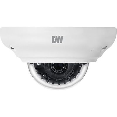 Digital Watchdog DWC-MV75WI28TW MEGApix IVA 5MP Ultra Low-Profile IR Vandal Dome IP Camera, 2.8mm Fixed Lens, White