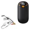 BoxWave Adapter Compatible with BEYYON PG02 Rechargeable Hand Warmers - Micro SD Card miniReader, USB Type-C OTG Reader USB3.0 Adapter Keychain - Metallic Silver view 1