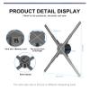 3D Hologram Fan, Hologram Projector Fan Remote WiFi Control Commercial Advertising Display Lights Projector view 4