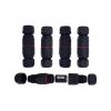 BHUPWZE 5Pcs IP68 Waterproof Connector M12 2pins Butt Plug Welding/Flame Retardant Nylon Connectors(MN12-2) view 1