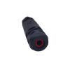 BHUPWZE 5Pcs IP68 Waterproof Connector M12 2pins Butt Plug Welding/Flame Retardant Nylon Connectors(MN12-2) view 3
