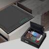 KXWDKJ Biometric Bedside Gun Safe Fingerprint Gun Safe Hidden Gun Safe with 3 Ways Quick Access Can Record 30 Fingerprints (14.57 * 11.02 * 3.98in) view 2