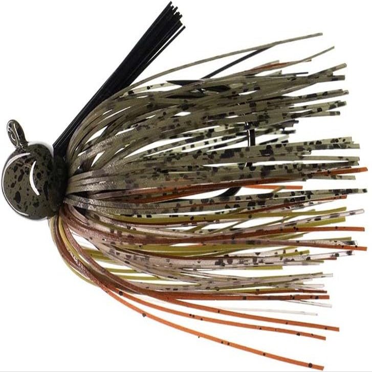 Dirty Jigs TLSFGP-12 Tour Level Football Jig, Green Pumpkin Craw, 1/2oz