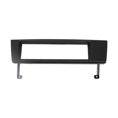 AYYDXRK 1Din Car Stereo Radio Fascia DVD Audio Navigation Panel Frame Compatible with 3 Series E90/E91/E92/E93 2004-2012 Stereo Fascia Trim Install Mount Kit