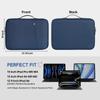 12.9 13 inch iPad Pro Case Sleeve for 2025 2024 13-inch iPad Pro M5 M4 & iPad Air 13-in M2 M3 with Magic Keyboard, Padded Travel Carrying Tablet Bag Cover Accessory Pocket -Navy Blue view 2