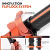 Lightweight Carbon Fiber Travel Tripod Gray view 3