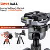 Lightweight Carbon Fiber Travel Tripod Gray view 4