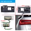 1280 * 720 Pixel Car Back up Camera Replacement for Au-di A6 S6 4B 4B2 C5 Limousine 1997/07-2005/05 A4 S4 B5 8D5 Sedan 1997/07-2005/05 OEM: 4B5943021 4B5943022 00306901 Reverse Parking view 4