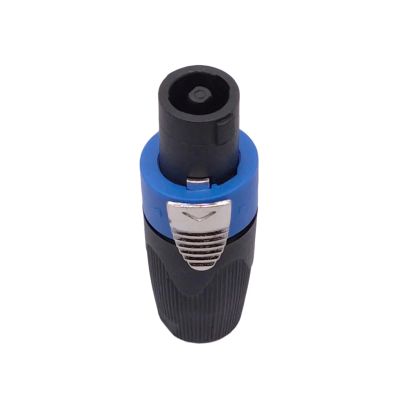 BHUPWZE Speaker Connector 4 Core Professional Audio Power Plug Speakon Connectors(Blue)